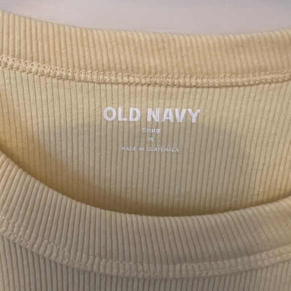 Old Navy Tan Ribbed Top - Picture 2 of 2